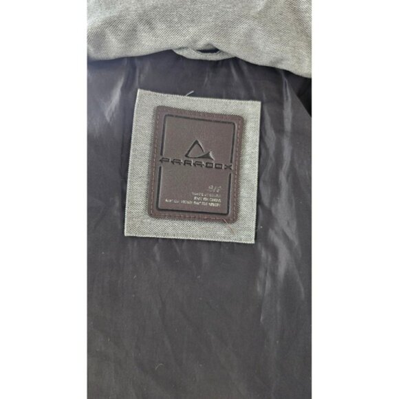 Paradox Puffer Coat with Hood Winter Warm Full Zip Front Pockets - Picture 6 of 8